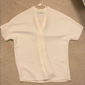 Vince double v neck shirt